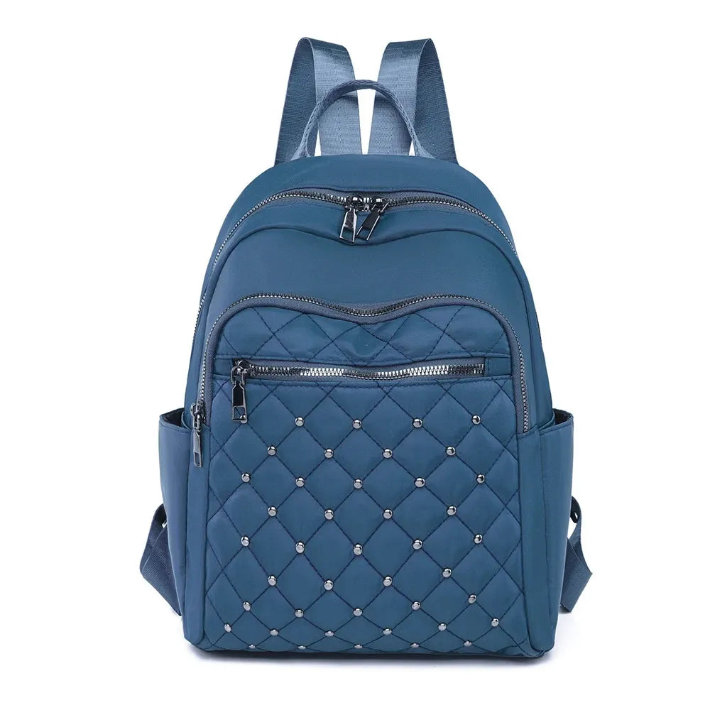PU Leather Fashion Backpack for Women - Collage Backpack For Girls - Black Backpack for Girls- Shoulder Bag
