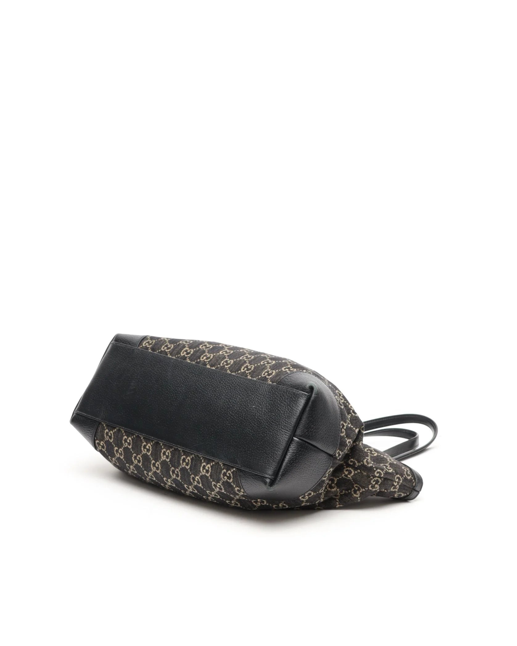 GUCCI GG Jacquard Denim Ophidia Shopping Tote
