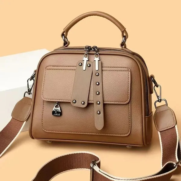 High end ladies’ handbag mult-layer large
