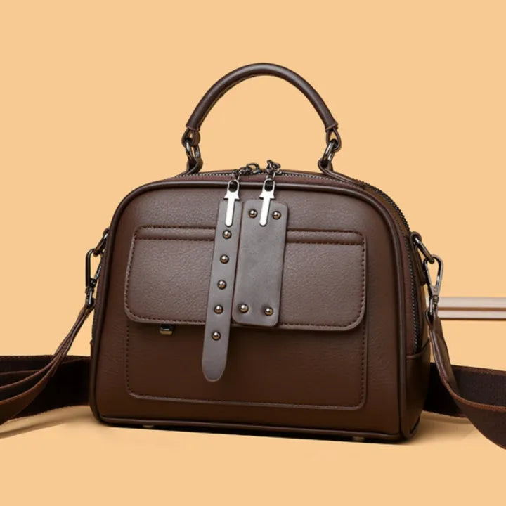 High end ladies’ handbag mult-layer large
