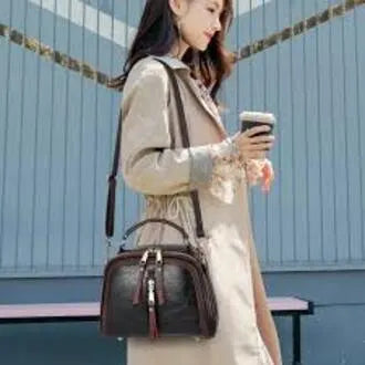 High end ladies’ handbag mult-layer large