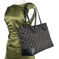 GUCCI GG Jacquard Denim Ophidia Shopping Tote