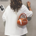 GEZHEN Rugby Shape Women Daily Handbag Clutch Bag Shoulder Crossbody Girl's Purse Novelty Funny Forest Style Soft Girl Single Chain Small Round