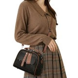 High end ladies’ handbag mult-layer large