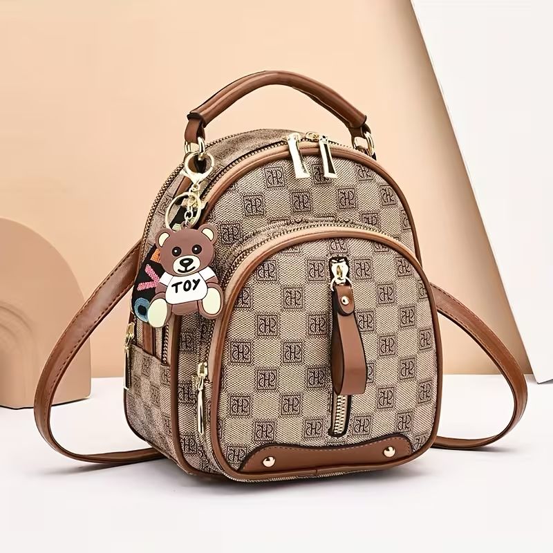 Brand Luxury Backpacks Soft Leather Waterproof Bagpack Preppy Style Young Student Bags Multifunction Mochilas Feminina Sac A Dos
