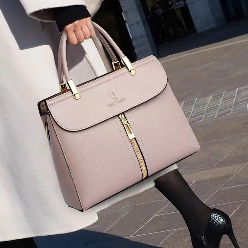 Women Hand Bags PU Faux Leather Top Handel Bags Shoulder Bag For Girls Ladies Hand Bag For Party Bridals Bags