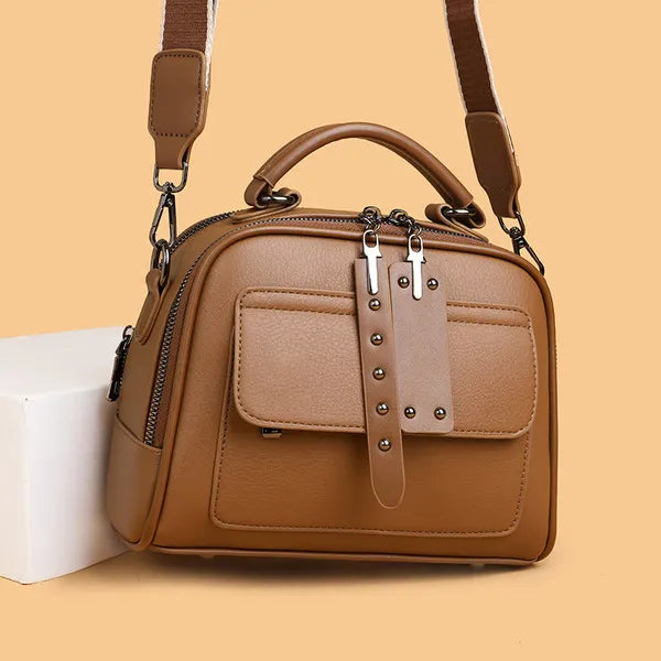 High end ladies’ handbag mult-layer large